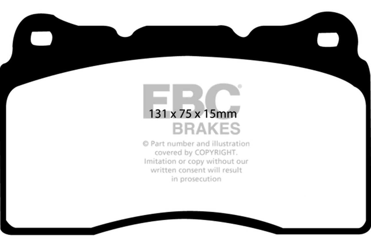 EBC DP51210NDX Bluestuff fékbetét szett két tárcsához