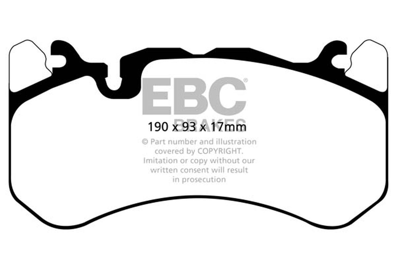 EBC DP52081NDX Bluestuff fékbetét szett két tárcsához