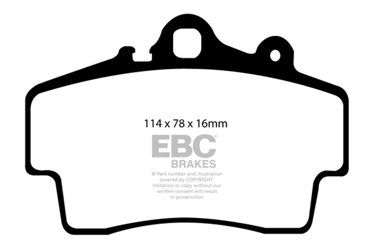 EBC DP1207 Ultimax2 fékbetét szett két tárcsához