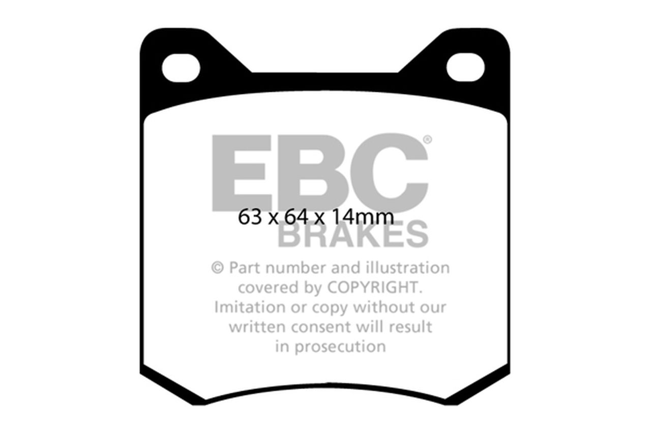 EBC DP156 Ultimax2 fékbetét szett két tárcsához