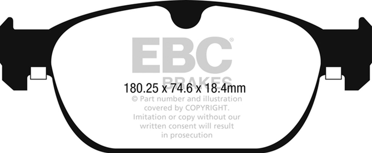 EBC DPX2260 Ultimax2 fékbetét szett két tárcsához