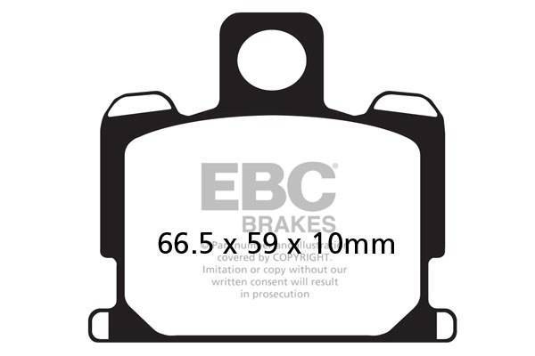 EBC FA070V V-Pad Semi-Sinter részben szinter fékbetét garnitúra