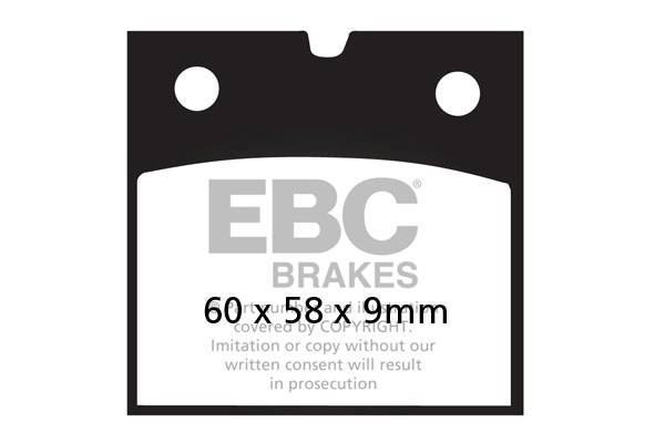 EBC FA077V V-Pad Semi-Sinter részben szinter fékbetét garnitúra